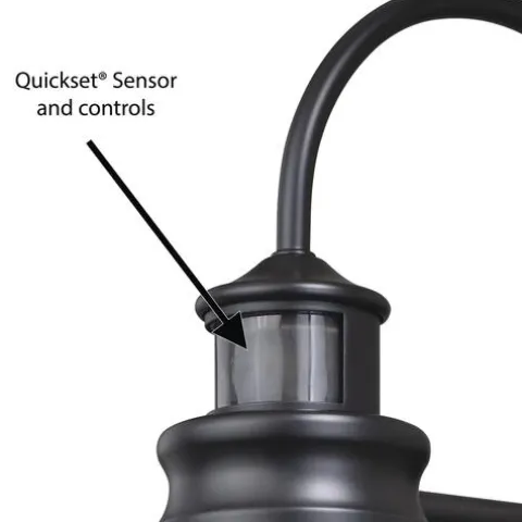 Best Deal Patriot Lighting® Dualux® Delano Oil-Burnished Bronze Outdoor Wall Light