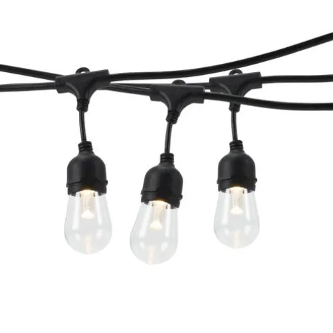 Best Deal Patriot Lighting® 36′ Plug-In 18-Light Integrated Led Color-Changing String Light