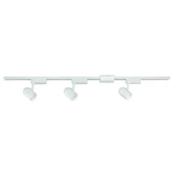Best Deal Patriot Lighting® Prisca 3-Light White Led Track Lighting Set