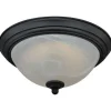 Best Deal Patriot Lighting® Payton Oil-Rubbed Bronze Integrated Led Flush Mount Ceiling Light