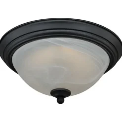 Best Deal Patriot Lighting® Payton Oil-Rubbed Bronze Integrated Led Flush Mount Ceiling Light