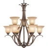 Best Deal Patriot Lighting® Verona 9-Light Royal Bronze Chandelier