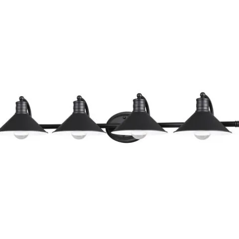 Best Deal Patriot Lighting® Akron Oil Rubbed Bronze 4 Light Vanity Light