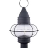 Best Deal Patriot Lighting® Chatham Textured Black Outdoor Post Light