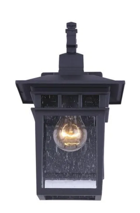 Best Deal Patriot Lighting® Michee Black Outdoor Wall Light
