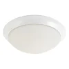 Best Deal Patriot Lighting® Livia White 1-Light Flush Mount Ceiling Light 6 Pack