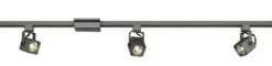 Best Deal Patriot Lighting® Georgia 3-Light Silver Track Light