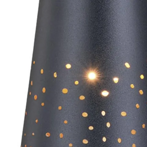 Best Deal Patriot Lighting® Amara Textured Black Outdoor Wall Light