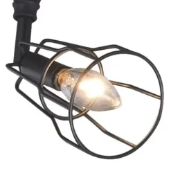 Best Deal Patriot Lighting® Alexio Black 5-Light Flexible Track Light