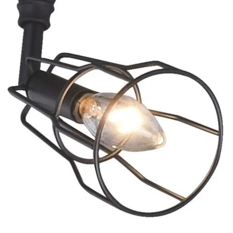 Best Deal Patriot Lighting® Alexio Black 5-Light Flexible Track Light