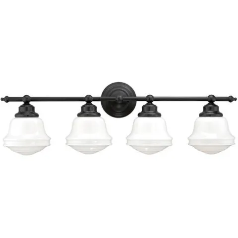 Best Pirce Patriot Lighting® Huntley Oil Rubbed Bronze 4 Light Vanity Light