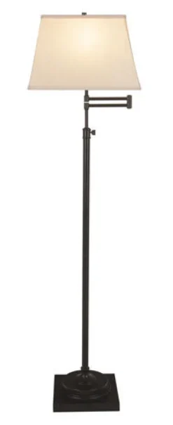 Best Pirce Patriot Lighting® Atias Bronze Adjustable Swing Arm Floor Lamp