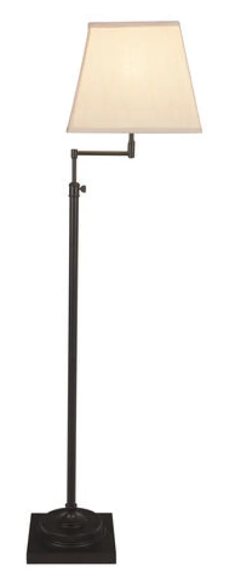 Best Pirce Patriot Lighting® Atias Bronze Adjustable Swing Arm Floor Lamp