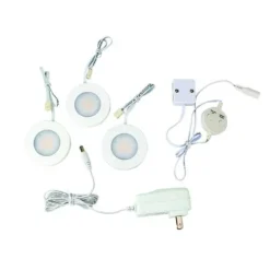 Best Pirce Patriot Lighting® Integrated Led White Plug-In Under Cabinet Puck Light – 3 Pack