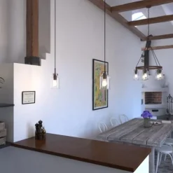 Best Pirce Patriot Lighting® Milone Rustic Bronze Mini Pendant