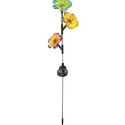 Best Pirce Patriot Lighting® Solar Led Tri-Head Flower Landscape Light