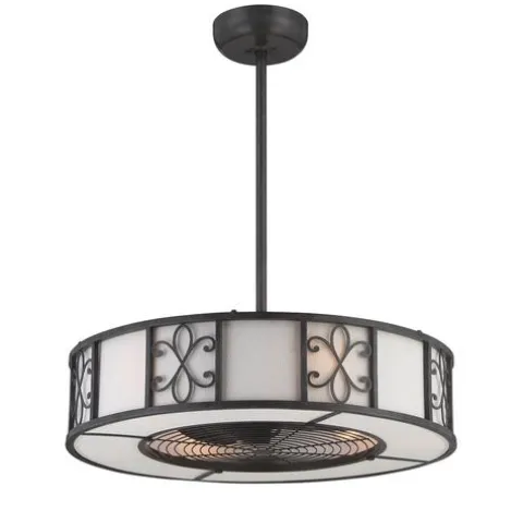 Best Pirce Patriot Lighting™ Vere 28″ Bronze Fandelier