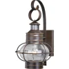 Best Pirce Patriot Lighting® Dualux® Chatham Burnished Bronze Outdoor Wall Light