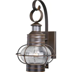Best Pirce Patriot Lighting® Dualux® Chatham Burnished Bronze Outdoor Wall Light