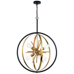 Best Pirce Patriot Lighting® Estelle Natural Brass Pendant