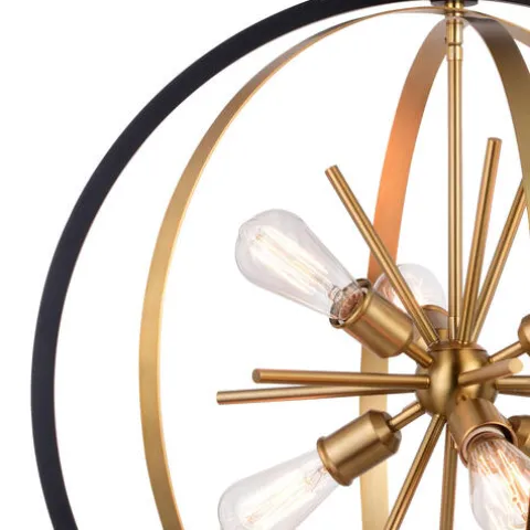 Best Pirce Patriot Lighting® Estelle Natural Brass Pendant
