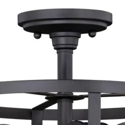 Best Pirce Patriot Lighting® Akron Oil Rubbed Bronze Semi-Flush Mount Ceiling Light