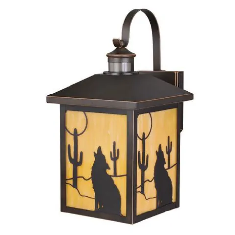 Best Pirce Patriot Lighting® Desert Burnished Bronze Motion Sensor Outdoor Wall Light