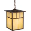 Best Pirce Patriot Lighting® Mission 13″ Burnished Bronze Outdoor Pendant Light