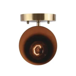 Best Pirce Patriot Lighting® Gladen Matte Black & Gold 2-Light Indoor Wall Light