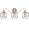Best Pirce Patriot Lighting® Shira Brushed Nickel 3-Light Vanity Light