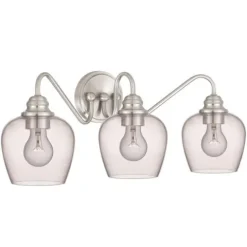 Best Pirce Patriot Lighting® Shira Brushed Nickel 3-Light Vanity Light