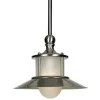 Best Pirce Patriot Lighting® Rae Brushed Nickel 1-Light Mini Pendant
