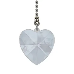 Best Pirce Patriot Lighting® Clear Heart Pull Chain