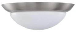 Best Pirce Patriot Lighting® Glen Brushed Nickel Led Flush Mount Ceiling Light 2-Pack