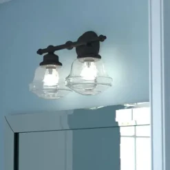 Best Pirce Patriot Lighting® Huntley Oil Rubbed Bronze 2 Light Vanity Light