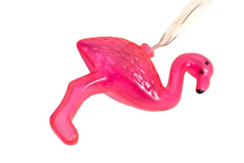 Best Pirce Patriot Lighting® 12′ 5-1/2″ 10-Light Flamingo Solar-Powered Led String Light
