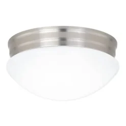 Best Pirce Patriot Lighting® Brady Ii Brushed Nickel Integrated Led Flush Mount Ceiling Light