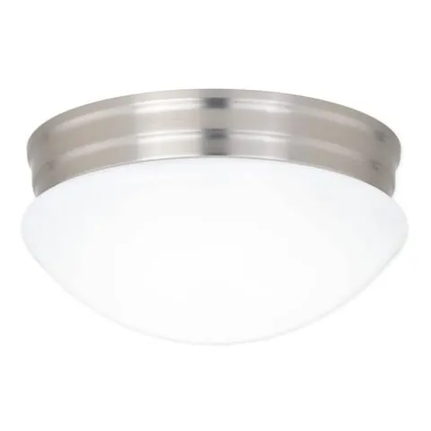 Best Pirce Patriot Lighting® Brady Ii Brushed Nickel Integrated Led Flush Mount Ceiling Light