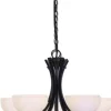 Best Reviews Of Patriot Lighting® Chantelle 5-Light Matte Black Chandelier