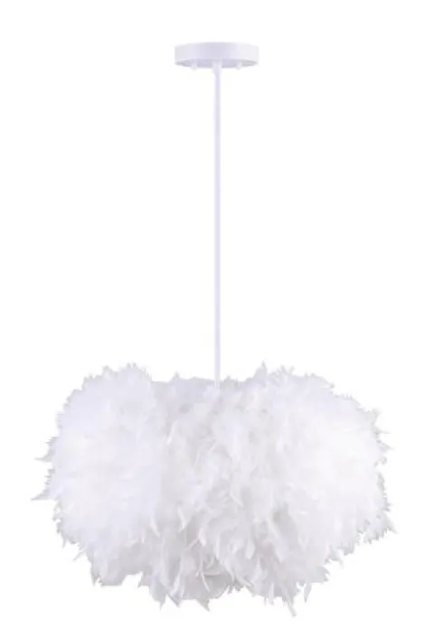 Best Reviews Of Patriot Lighting® Aldora White 1-Light Pendant