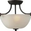 Best Reviews Of Patriot Lighting® Grenadier Oil-Rubbed Bronze 3-Light Convertible Pendant