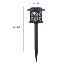 Best Reviews Of Patriot Lighting® Solar Integrated Led Colfax Landscape Light – 4 Pack
