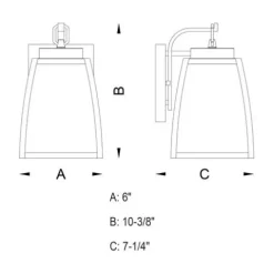 Best Reviews Of Patriot Lighting® Granville Oil-Burnished Bronze Outdoor Wall Light