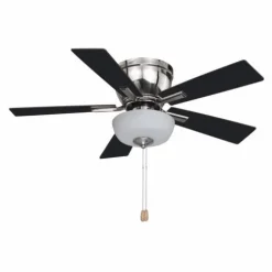 Best Reviews Of Patriot Lighting™ Sabrina 42″ Brushed Nickel Led Ceiling Fan