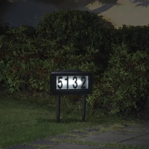 Best Reviews Of Patriot Lighting® Solar Integrated Led Address Sign Landscape Light