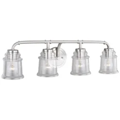 Best Reviews Of Patriot Lighting® Toledo Satin Nickel 4 Light Vanity Light