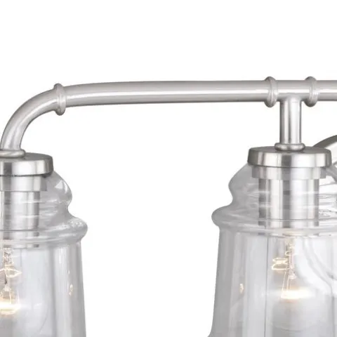 Best Reviews Of Patriot Lighting® Toledo Satin Nickel 4 Light Vanity Light