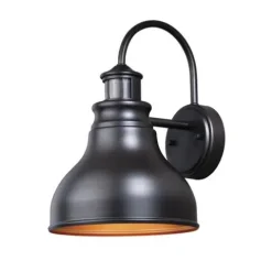 Best Reviews Of Patriot Lighting® Dualux® Delano Oil-Burnished Bronze Outdoor Wall Light