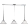 Best Reviews Of Patriot Lighting® Da Vinci Oil Brushed Nickel 3 Light Pendant