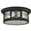 Best Reviews Of Patriot Lighting® Sterling Forged Bronze Outdoor Flush Mount Ceiling Light